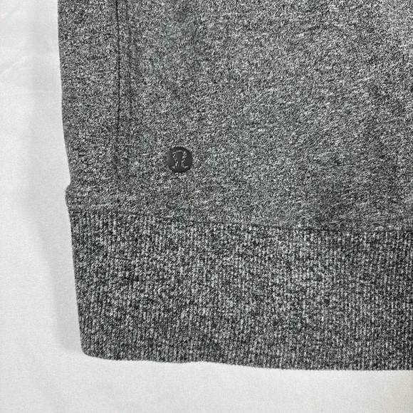 Lululemon Crewneck Pullover Sweater Womens Size 4 Heather Gray Gym Workout - Picture 4 of 9